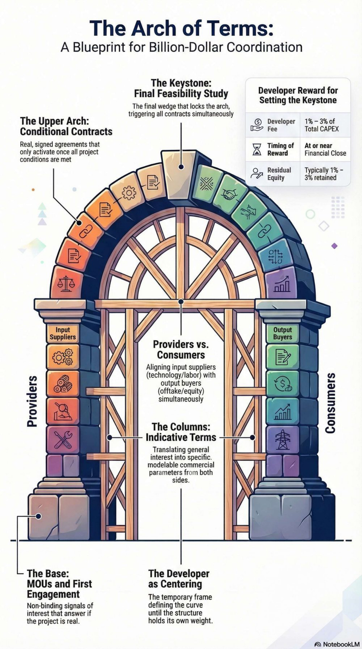 The Arch of Terms diagram